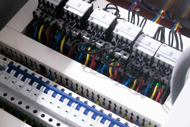 rcd board with safety switches